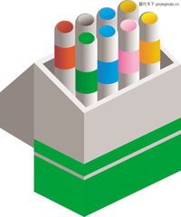 文教物品0273 時尚卡通圖庫與文化用品的創新融合